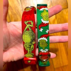 The Grinch Small Dog Collars